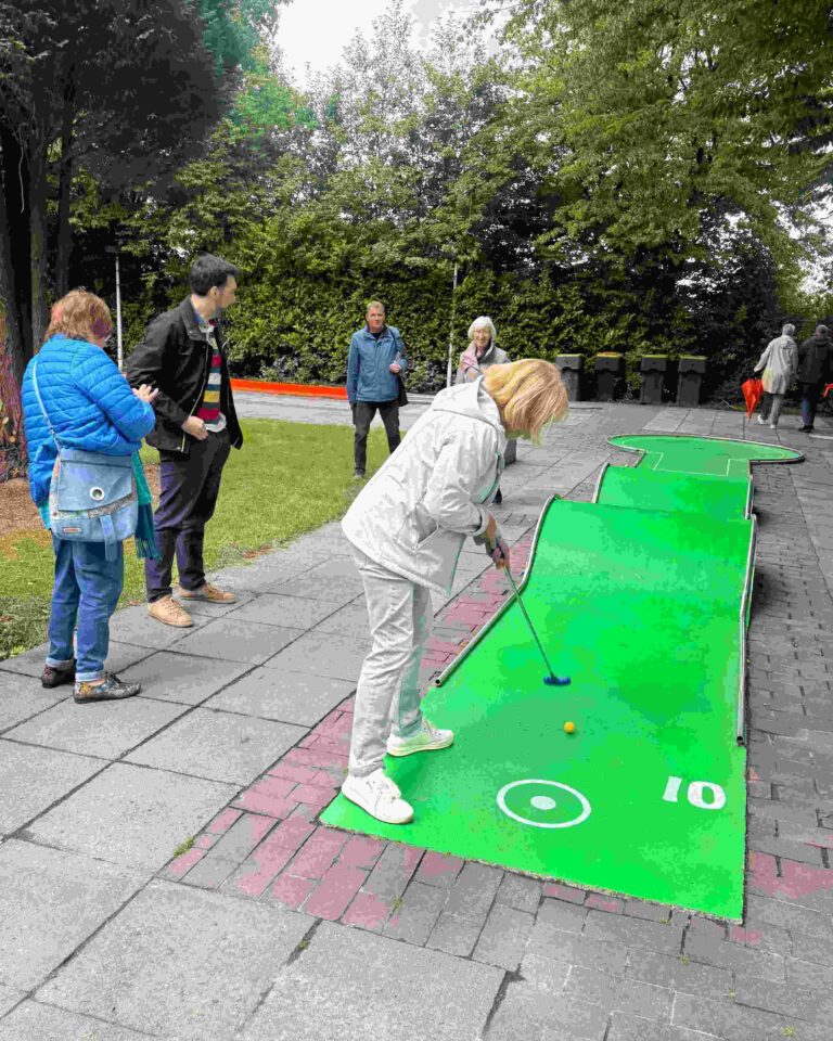 Eröffnung Minigolfanlage im Kurpark Nümbrecht