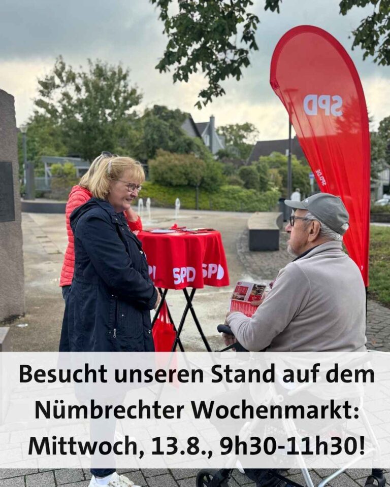 Einladung Nümbrechter Wochenmarkt
