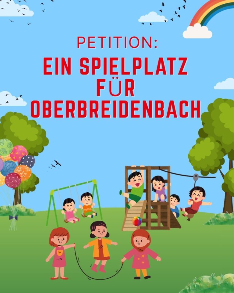 Petition Ein Spielplatz für Oberbreidenbach